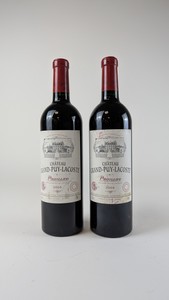 2 Blles CH. GRAND-PUY-LACOSTE, Pauillac,...
