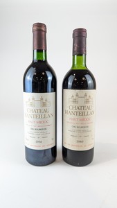 2 Blles CH. HANTEILLAN, Haut-Médoc, cru bourgeois,...
