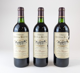 3 Blles CH. TOUR DU MAYNE, Haut-Médoc, cru...