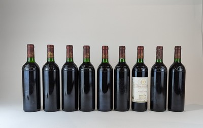 9 Blles CH. LASCOMBES, Margaux, GCC, présumées...